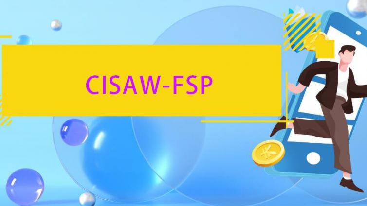 从事金融信息行业证书-CISAW-FSP